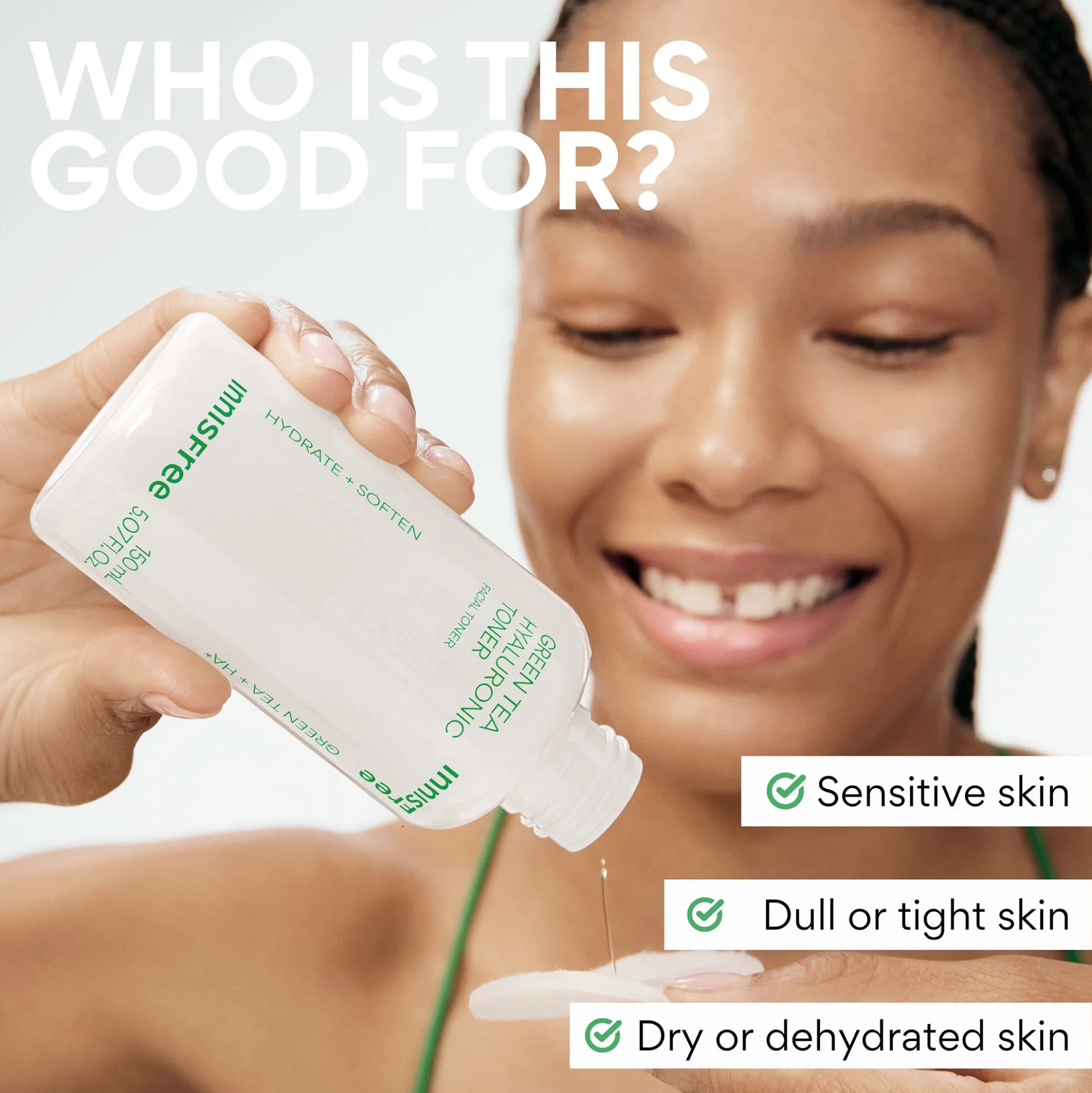 INNISFREE Green Tea Hyaluronic Toner 140ml