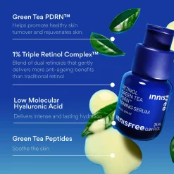 INNISFREE Retinol Green Tea PDRN Firming Serum 25ml