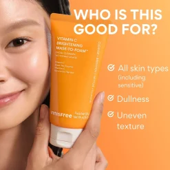 INNISFREE Vitamin C Mask To Foam Cleanser 120ml
