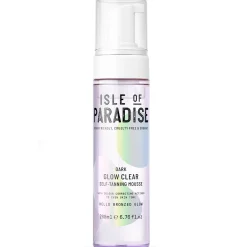 Isle of Paradise Glow Clear Self-Tanning Mousse - Dark 200ml