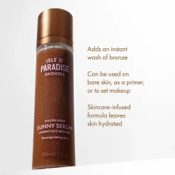 Isle of Paradise Sunny Serum Instant Bronzing Setting Mist - Golden Hour