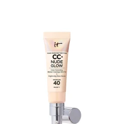 IT Cosmetics CC+ and Nude Glow Lightweight Foundation and Glow Serum with SPF40 32ml (Various Shades)
