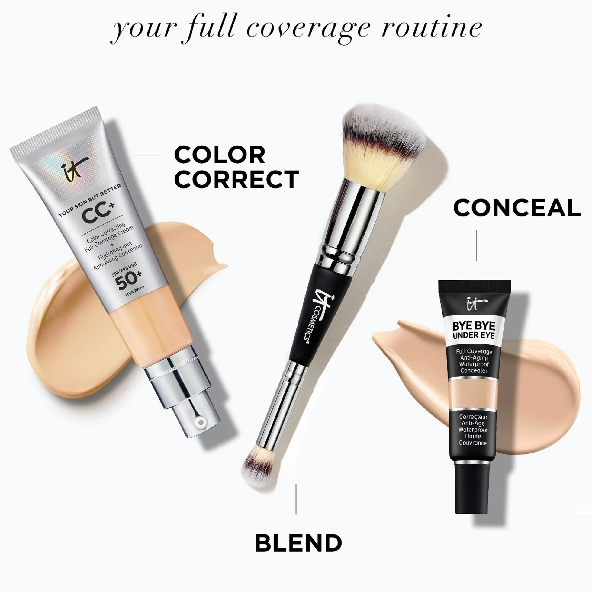 IT Cosmetics Your Skin But Better CC+ Cream with SPF50 32ml (Various Shades)