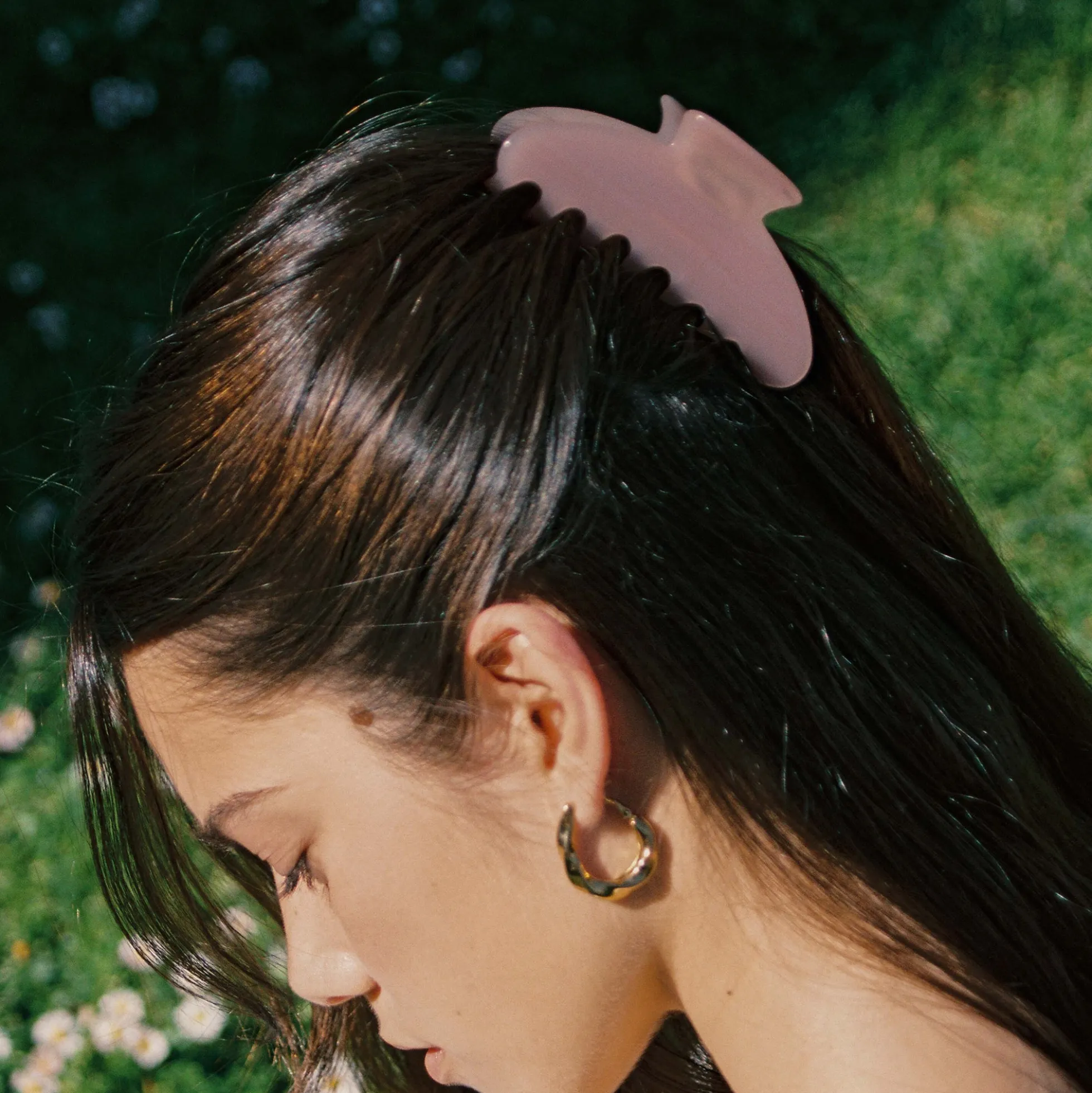 JICKIE BFF Hair Claw - Rose Blossom