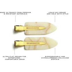 JICKIE Make-up Clips - Marbré
