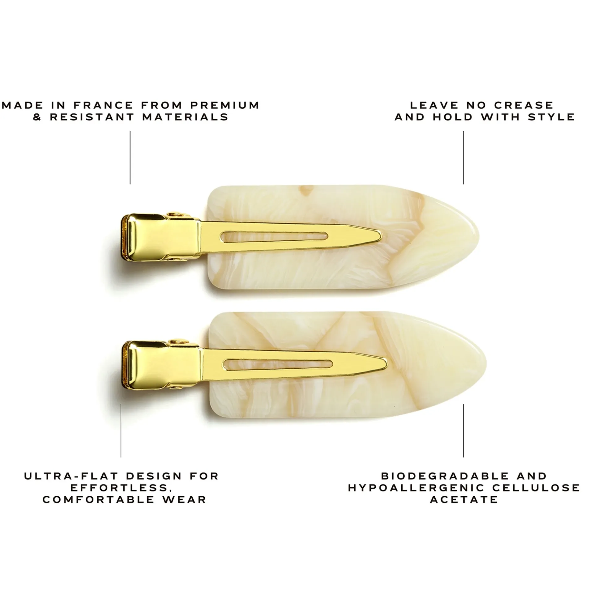 JICKIE Make-up Clips - Marbré