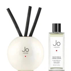 Jo Loves A Fragrance Diffuser – White Rose & Lemon Leaves 200ml