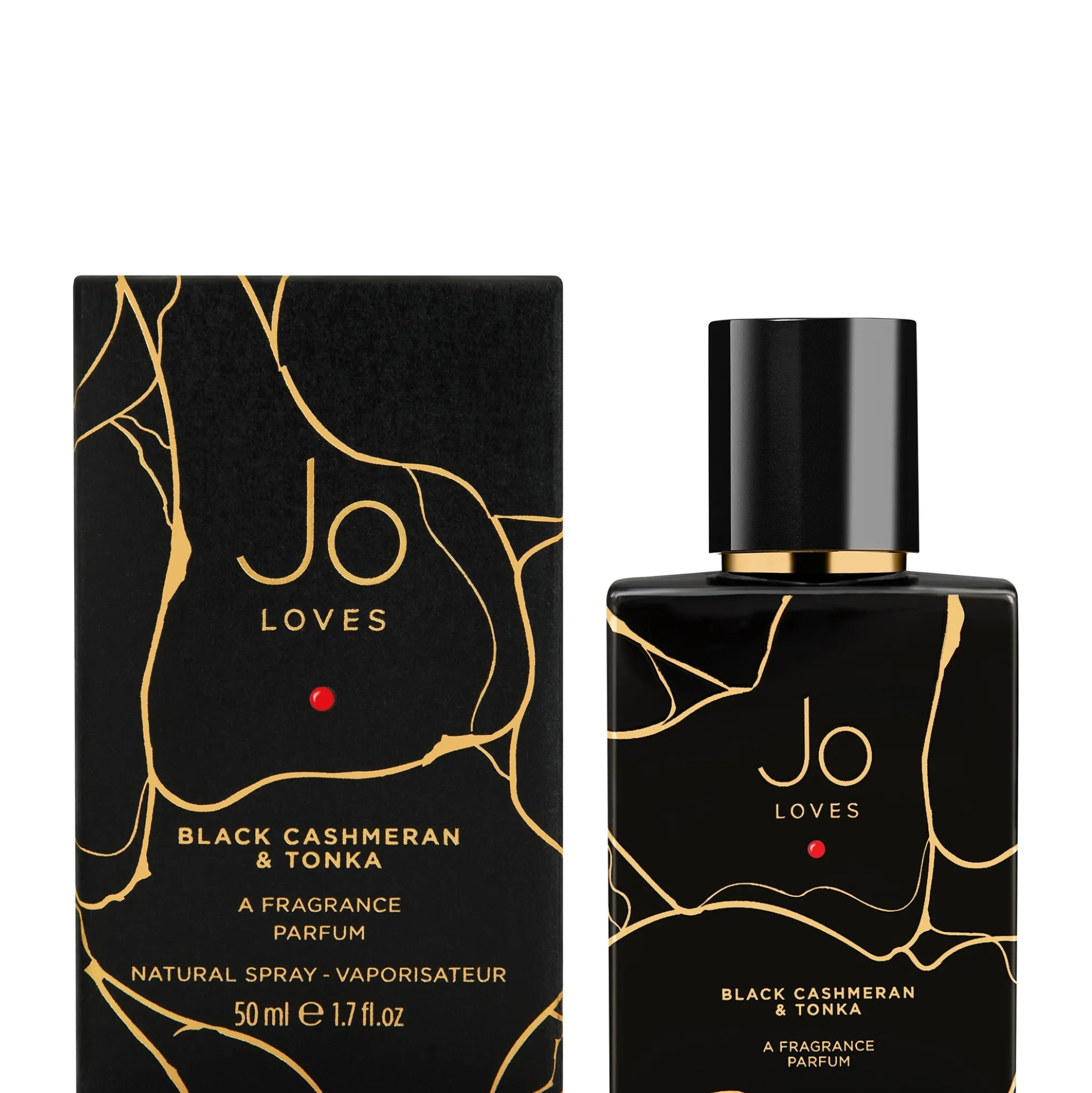 Jo Loves Black Cashmeran and Tonka a Fragrance Eau de Parfum 50ml