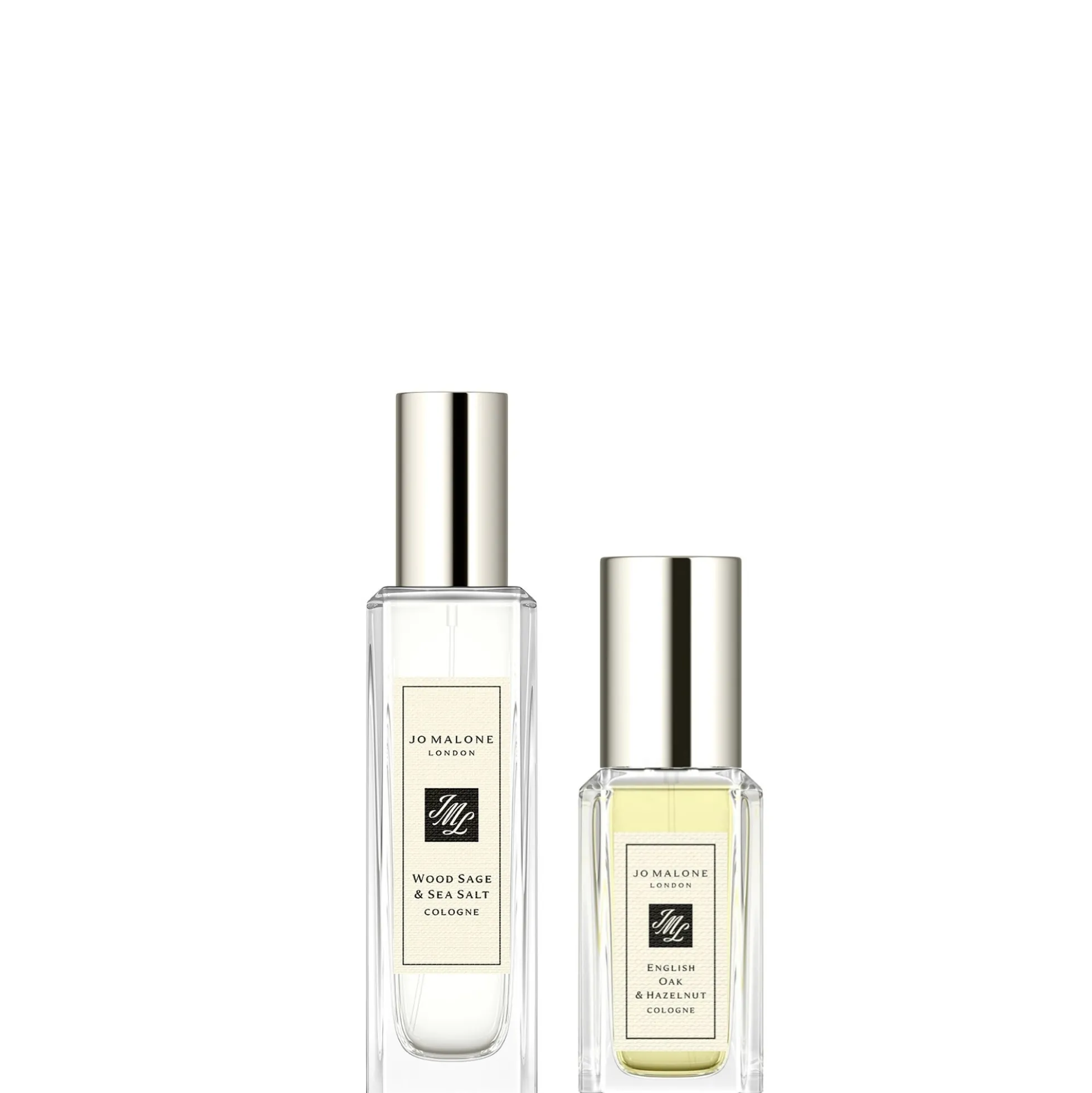 Jo Malone London Wood Sage & Sea Salt & English Oak & Hazelnut Scent Layering Gift Set (Worth £74.00)