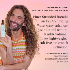 JVN Air Dry Volumizing Wave Spray 60ml Travel Size