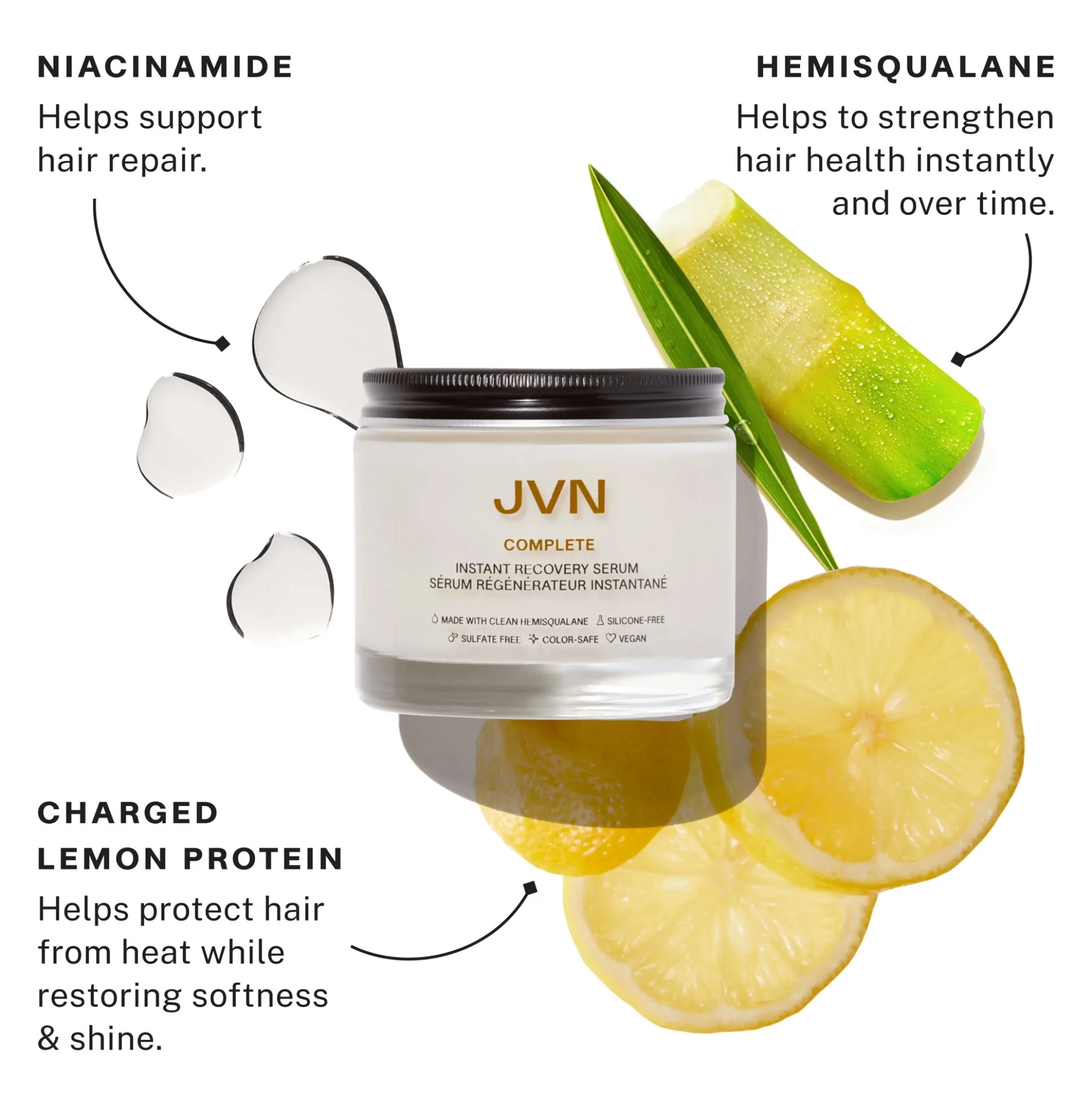 JVN Complete Instant Recovery Serum 100ml