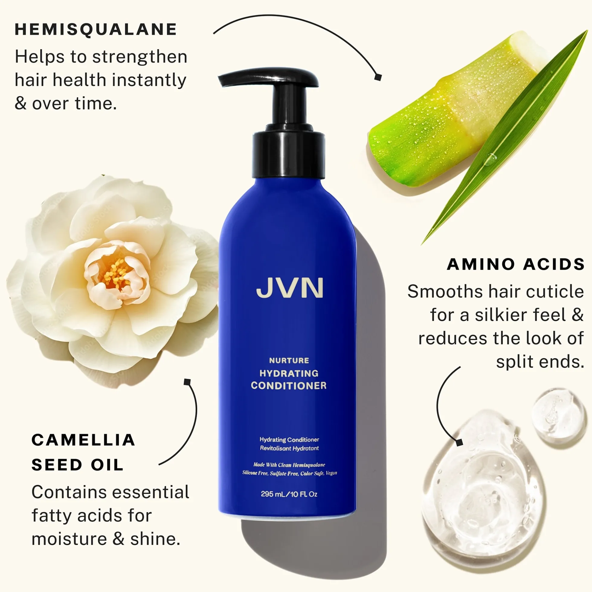 JVN Nurture Hydrating Conditioner 295ml