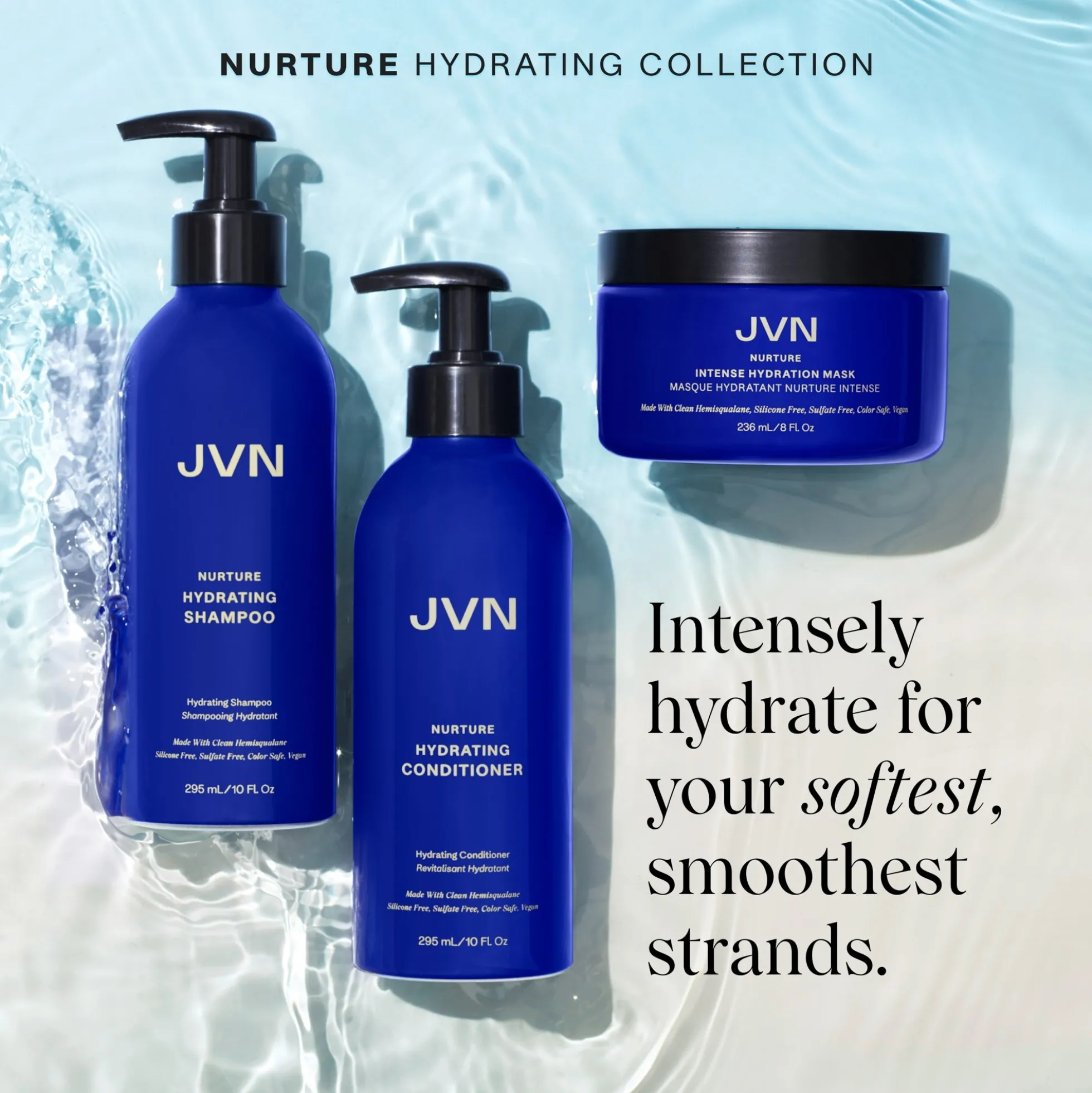 JVN Nurture Hydrating Shampoo 295ml