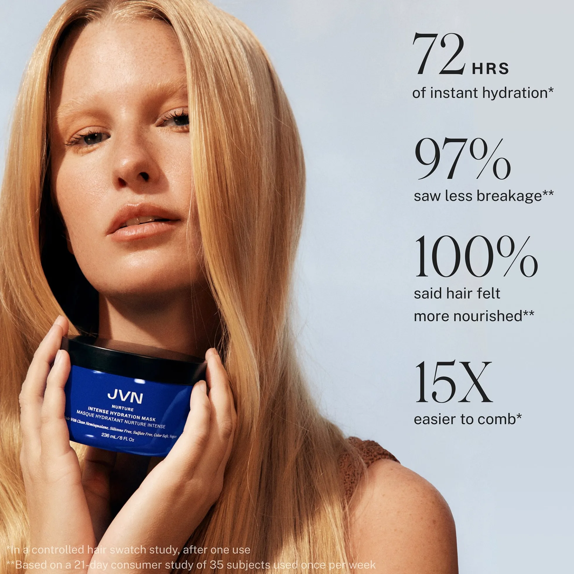 JVN Nurture Intense Hydration Mask 75ml - Travel size