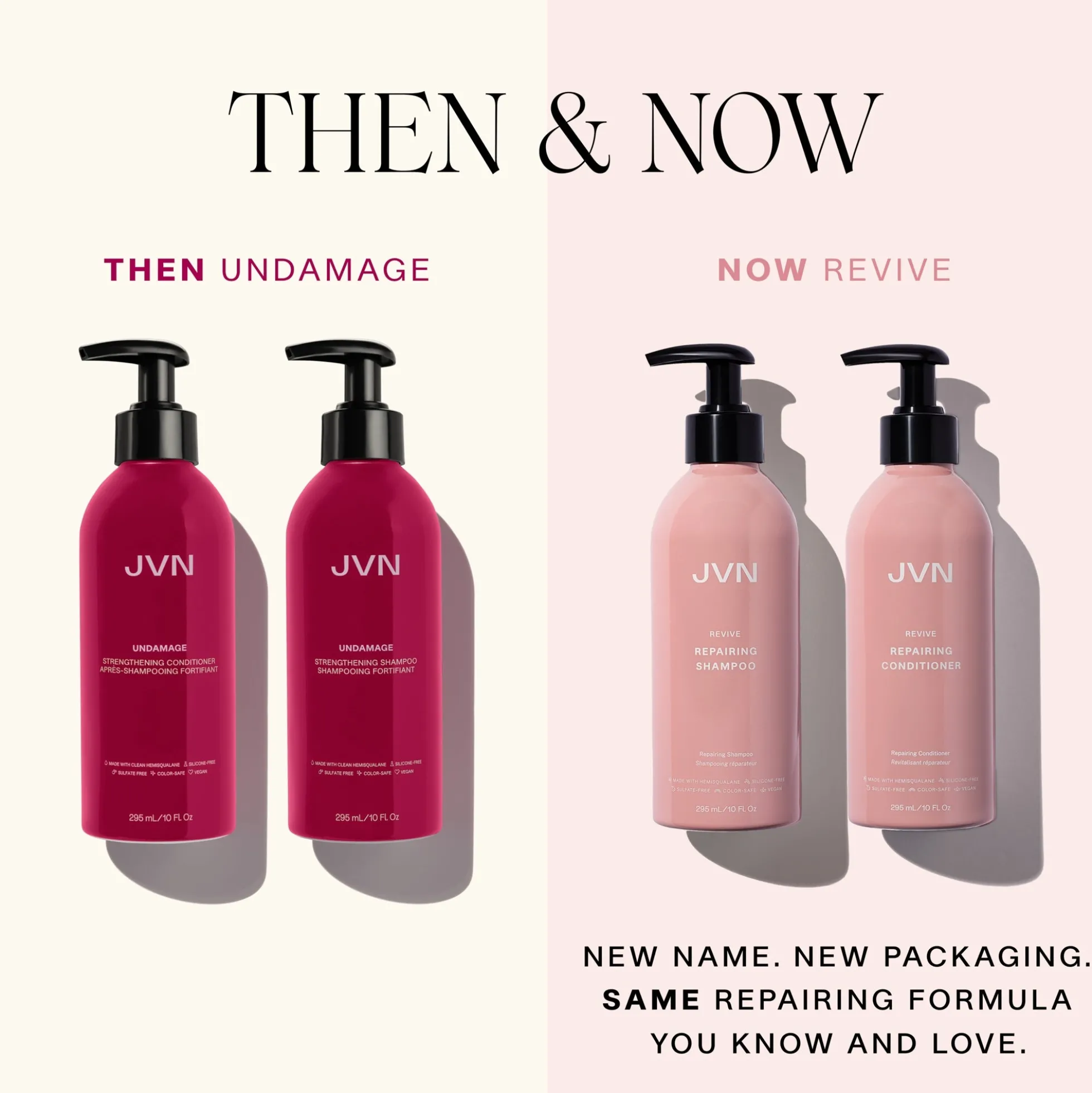 JVN Revive Repairing Shampoo 295ml