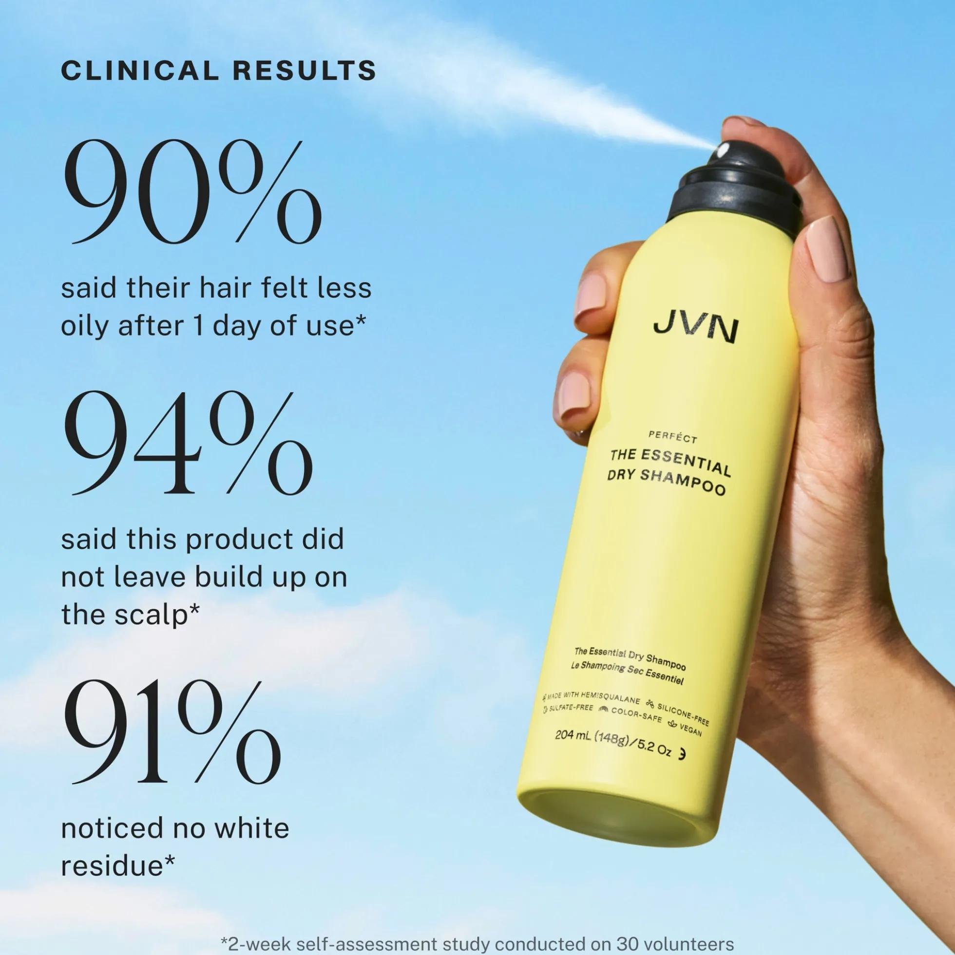 JVN The Essential Dry Shampoo 204ml