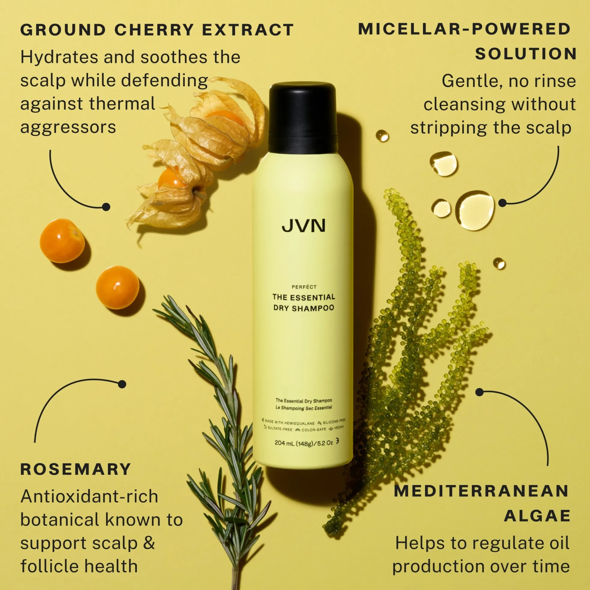 JVN The Essential Dry Shampoo 204ml