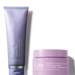 Kate Somerville Goat Milk Moisturising Cleanser 120ml & DeliKate Recovery Cream 1.7fl oz