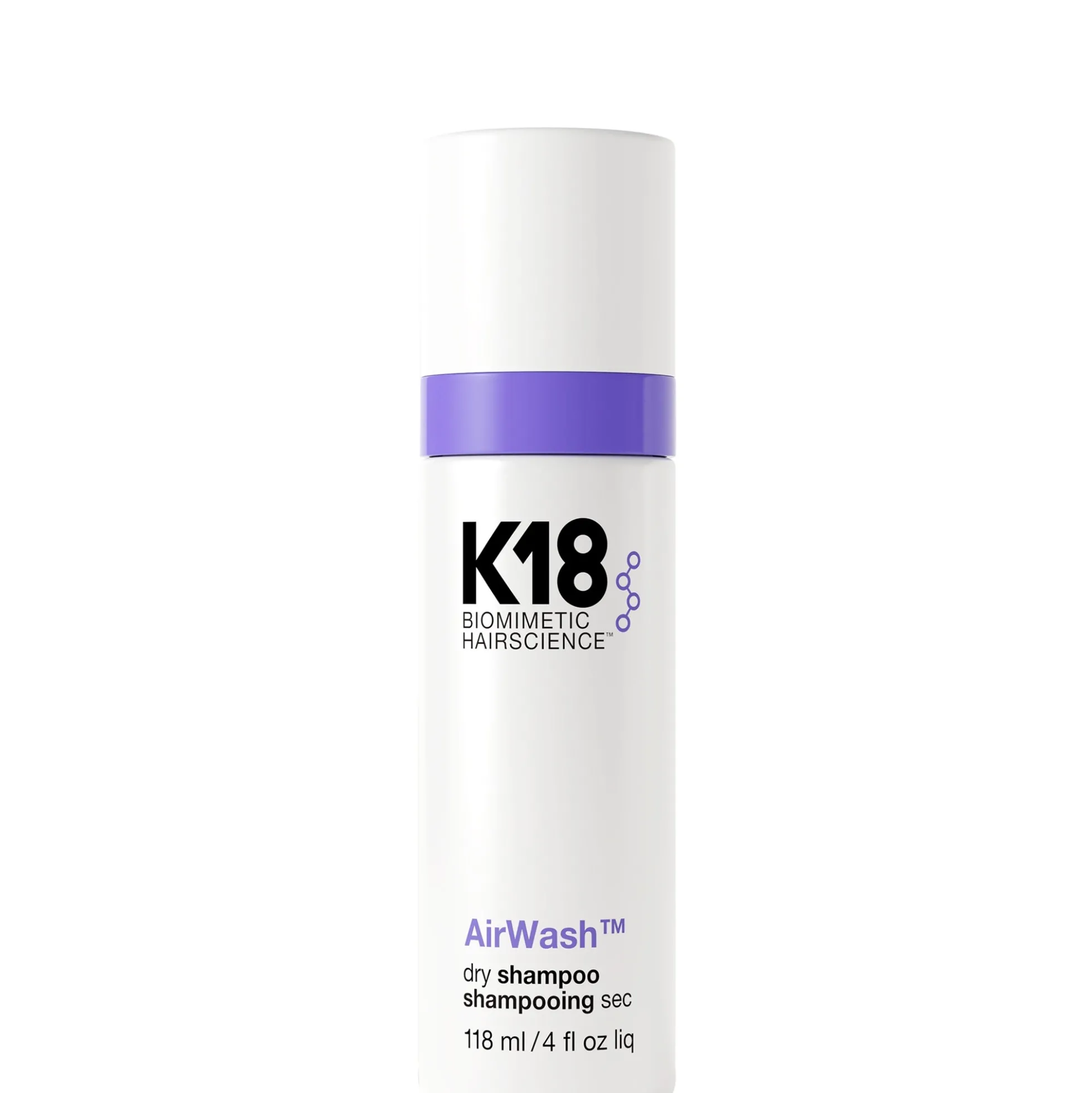 K18 Biomimetic Hairscience AirWash Dry Shampoo 118ml
