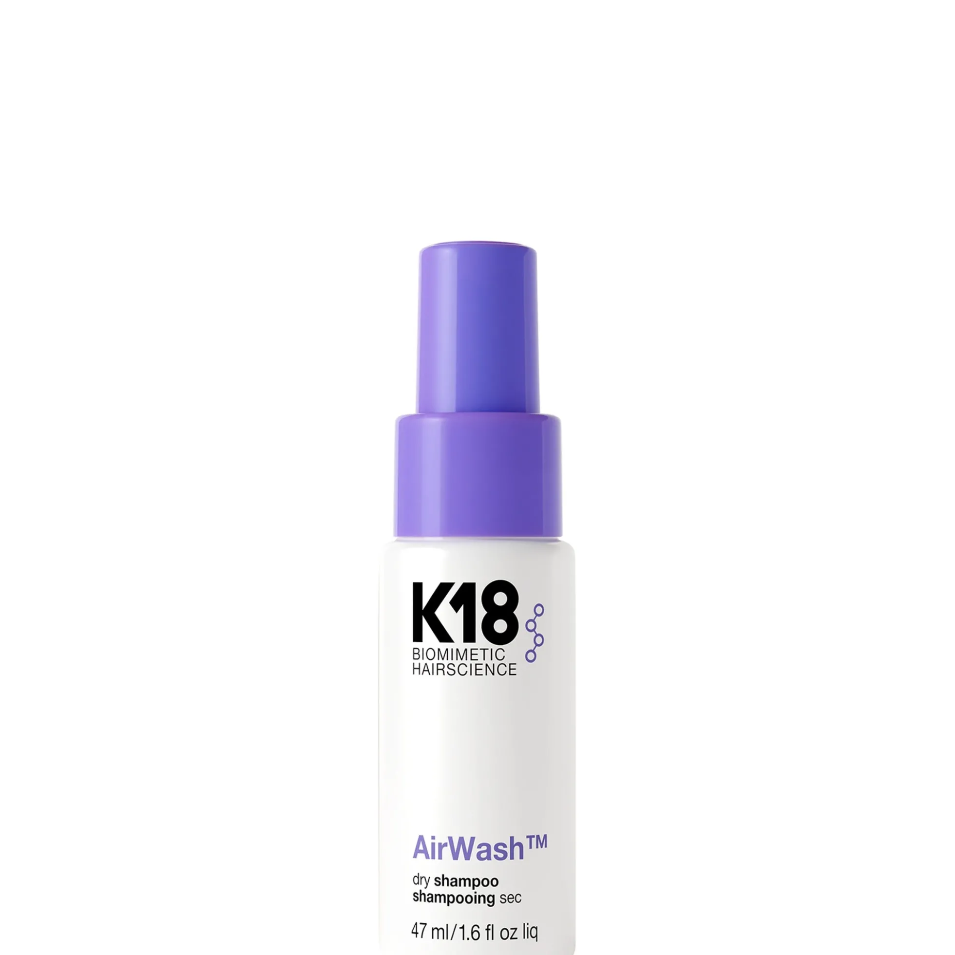 K18 Biomimetic Hairscience AirWash Dry Shampoo 47ml