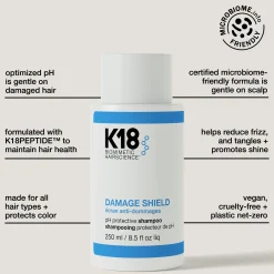 K18 Biomimetic Hairscience Damage Shield Ph Protective Shampoo 250ml