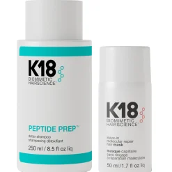 K18 Biomimetic Hairscience Detox and Repair Bundle