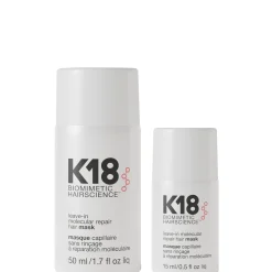 K18 Biomimetic Hairscience Molecular Mask Home & Away Bundle