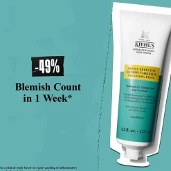Kiehl's Gently-Effective Blemish Treating Cleansing Paste 125ml