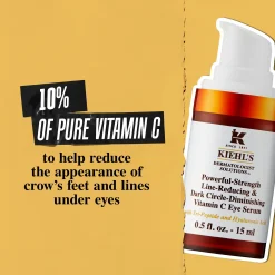 Kiehl's Powerful-Strength Line-Reducing and Dark Circle-Diminishing Vitamin C Eye Serum 15ml