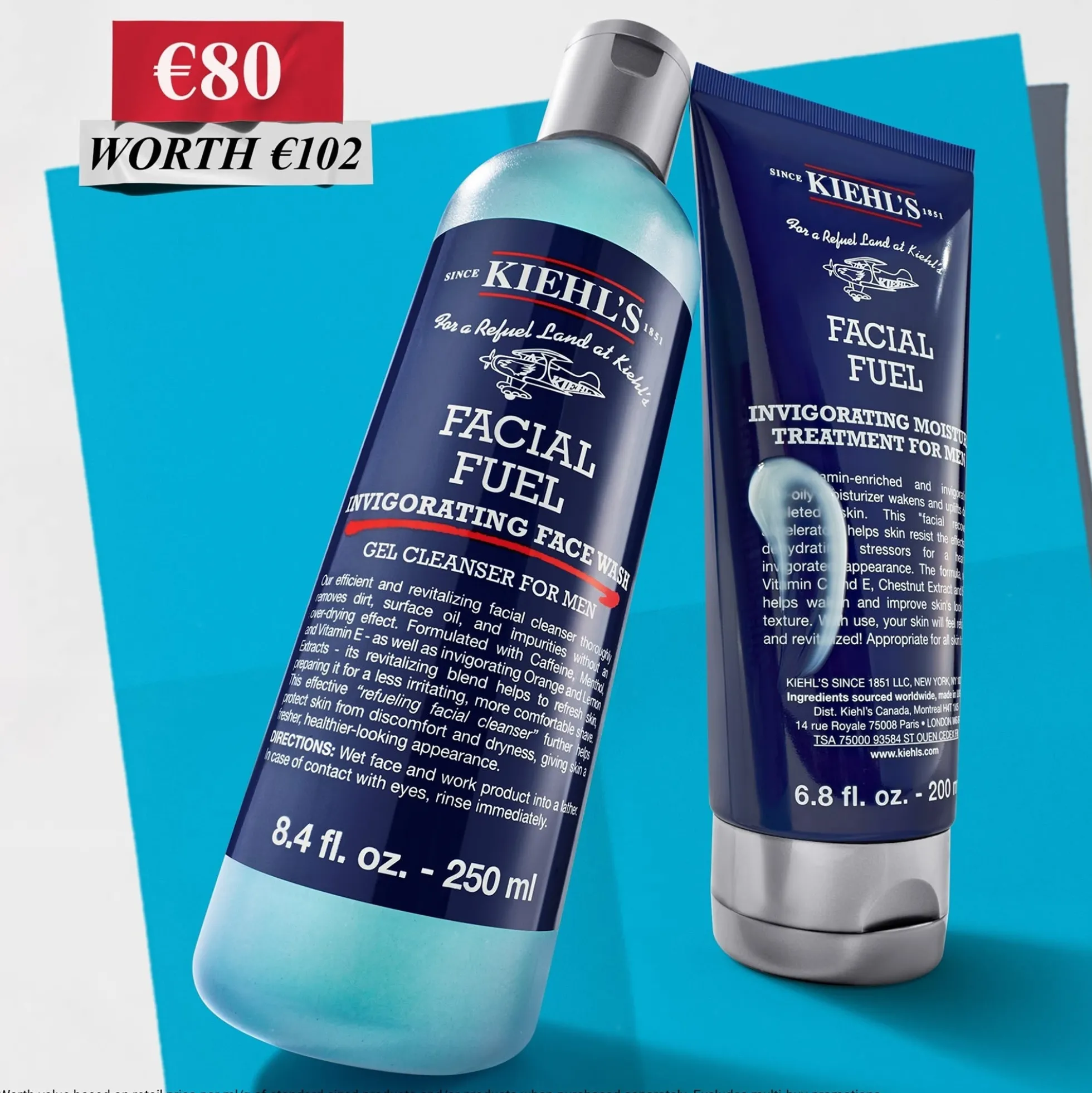 Kiehl's Since 1851 Facial Fuel Set