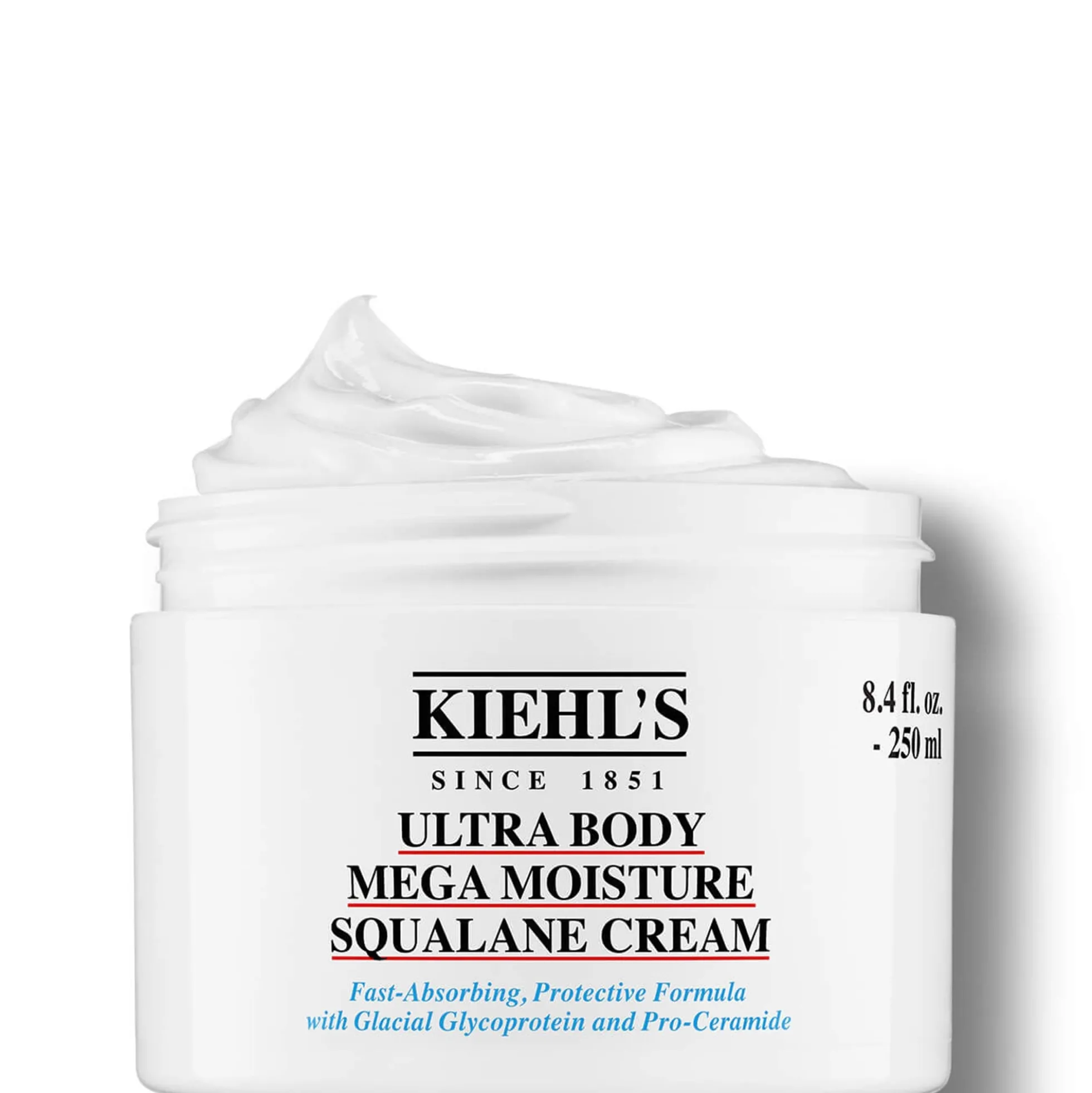 Kiehl's Ultra Body Mega Moisture Squalane Cream 250ml