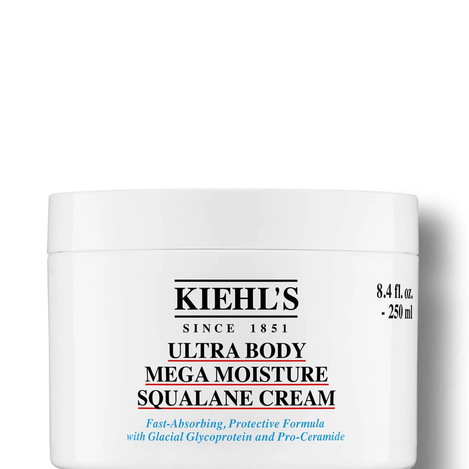 Kiehl's Ultra Body Mega Moisture Squalane Cream 250ml