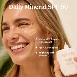 Kopari Beauty Bright as Day Sheer Mineral Sunscreen SPF50 50ml