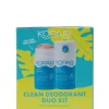Kopari Beauty Clean Deodorant Duo Kit