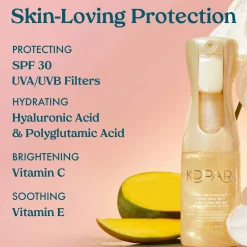 Kopari Beauty Golden Sunglaze Sheer Body Mist Sunscreen SPF30 150ml