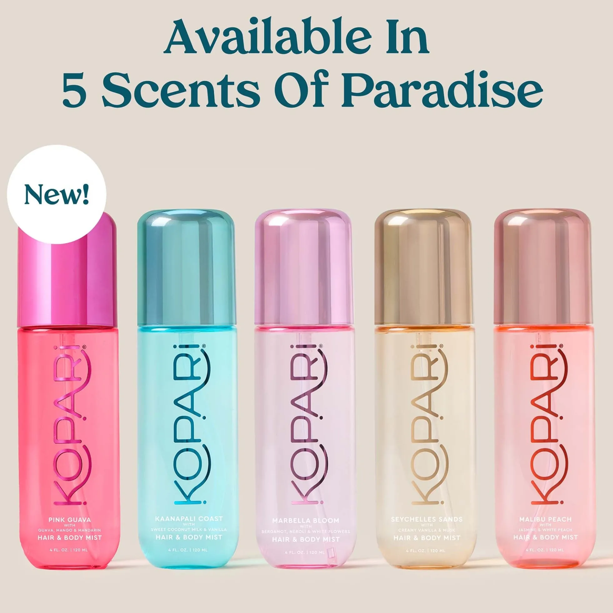 Kopari Beauty Pink Guava Hair & Body Mist 120ml