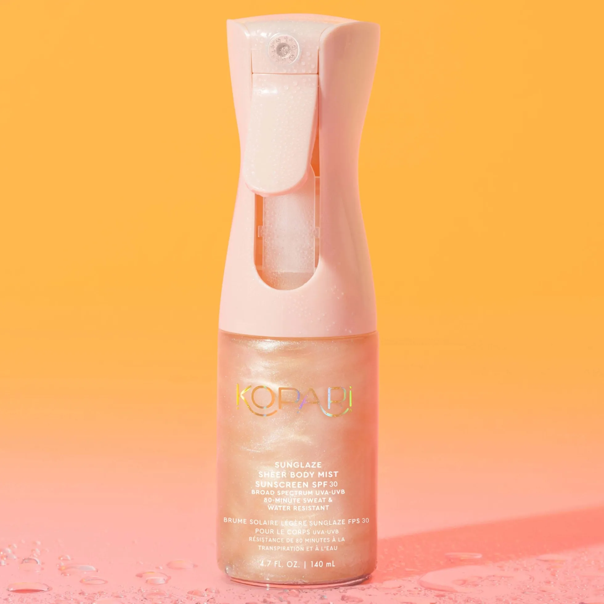 Kopari Beauty Sunglaze Sheer Body Mist Sunscreen SPF 30 140ml