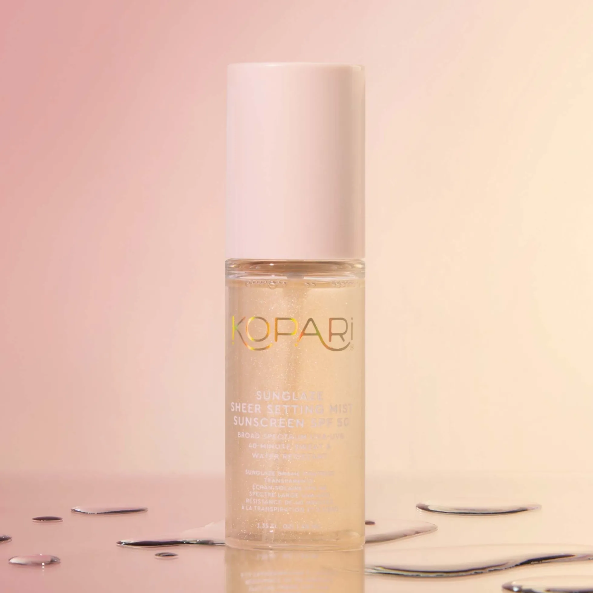 Kopari Beauty Sunglaze Sheer Setting Mist Sunscreen SPF 50 40ml