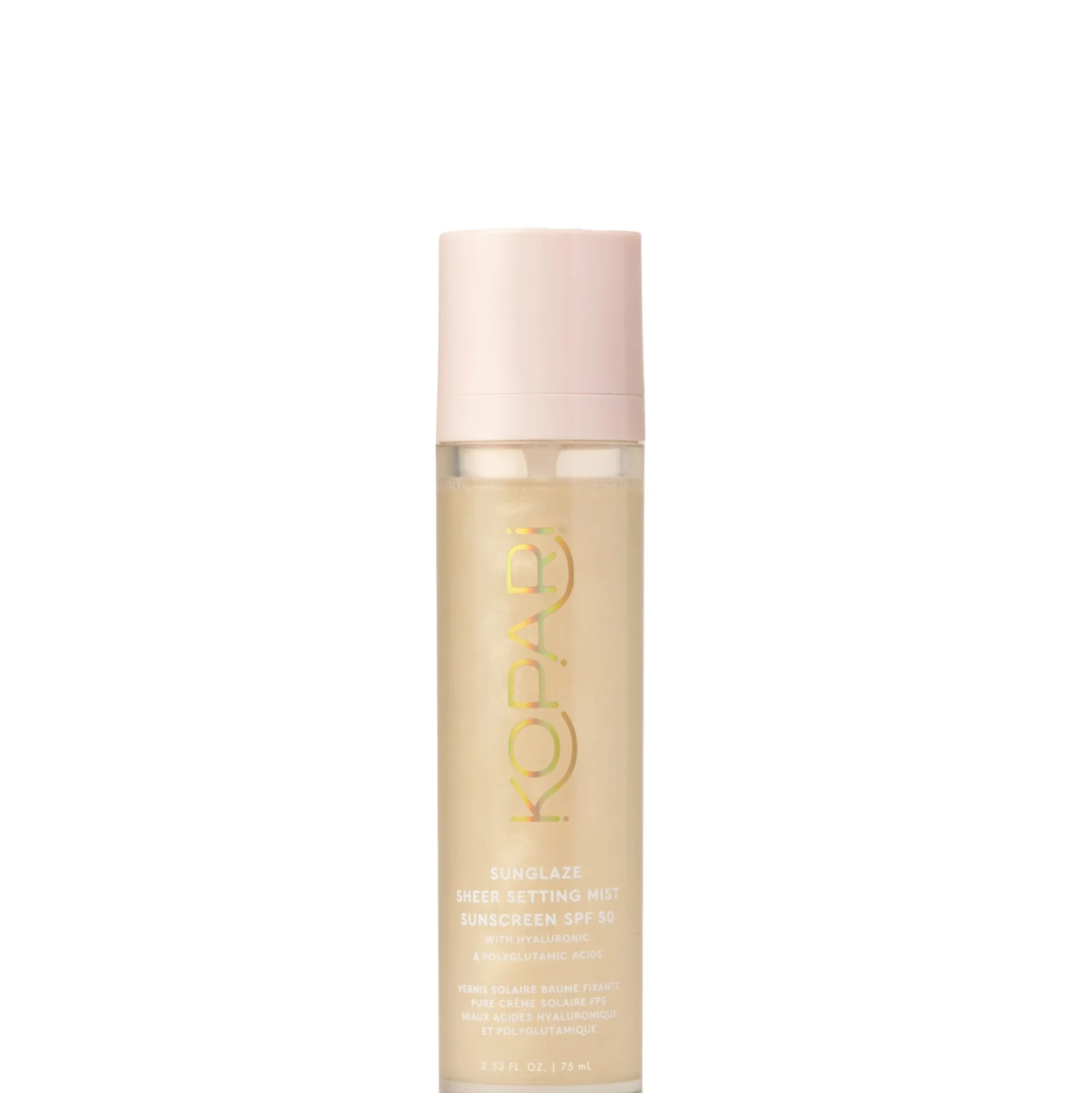 Kopari Beauty Sunglaze Sheer Setting Mist Sunscreen SPF 50 75ml