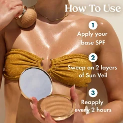 Kopari Beauty Sun Veil Illuminating Powder with SPF 30 18g