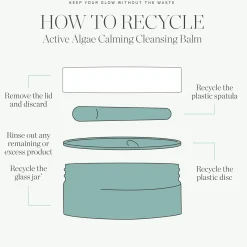 Kora Organics Active Algae Calming Cleansing Balm 30ml