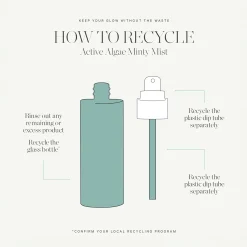 Kora Organics Active Algae Minty Mist 100ml