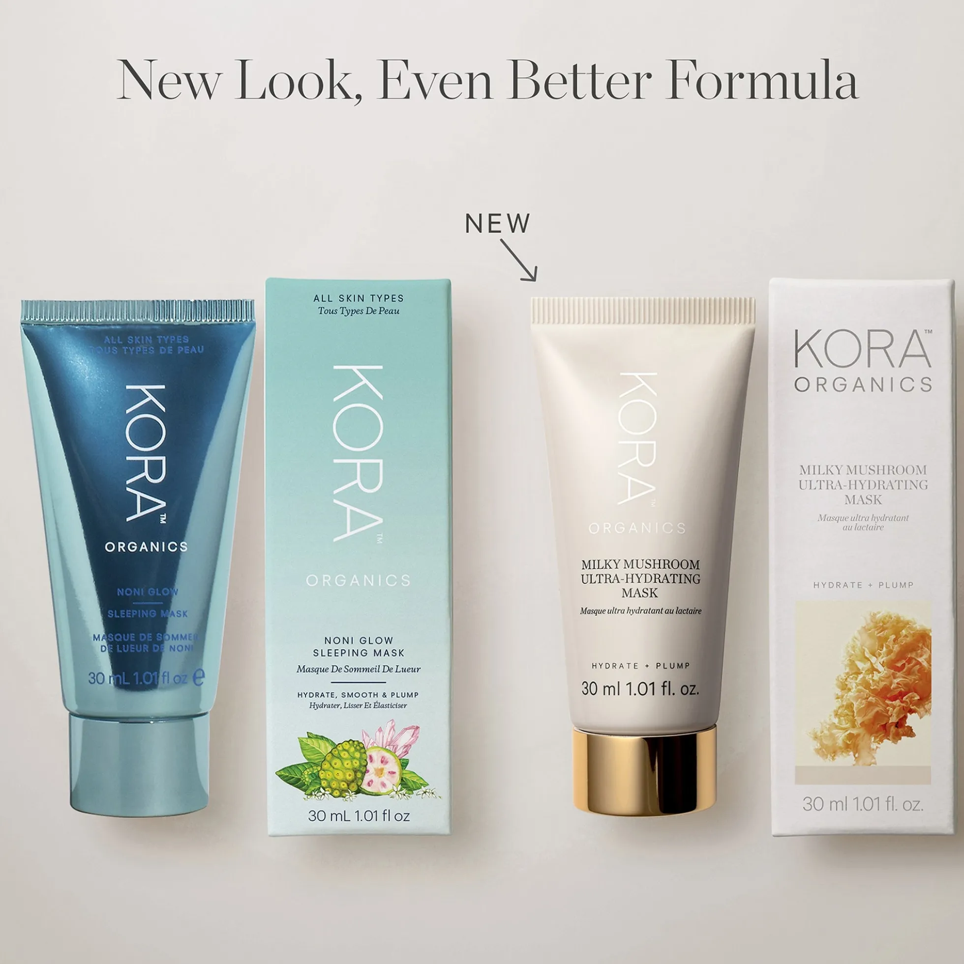 Kora Organics Milky Mushroom Ultra-Hydrating Mask 30ml