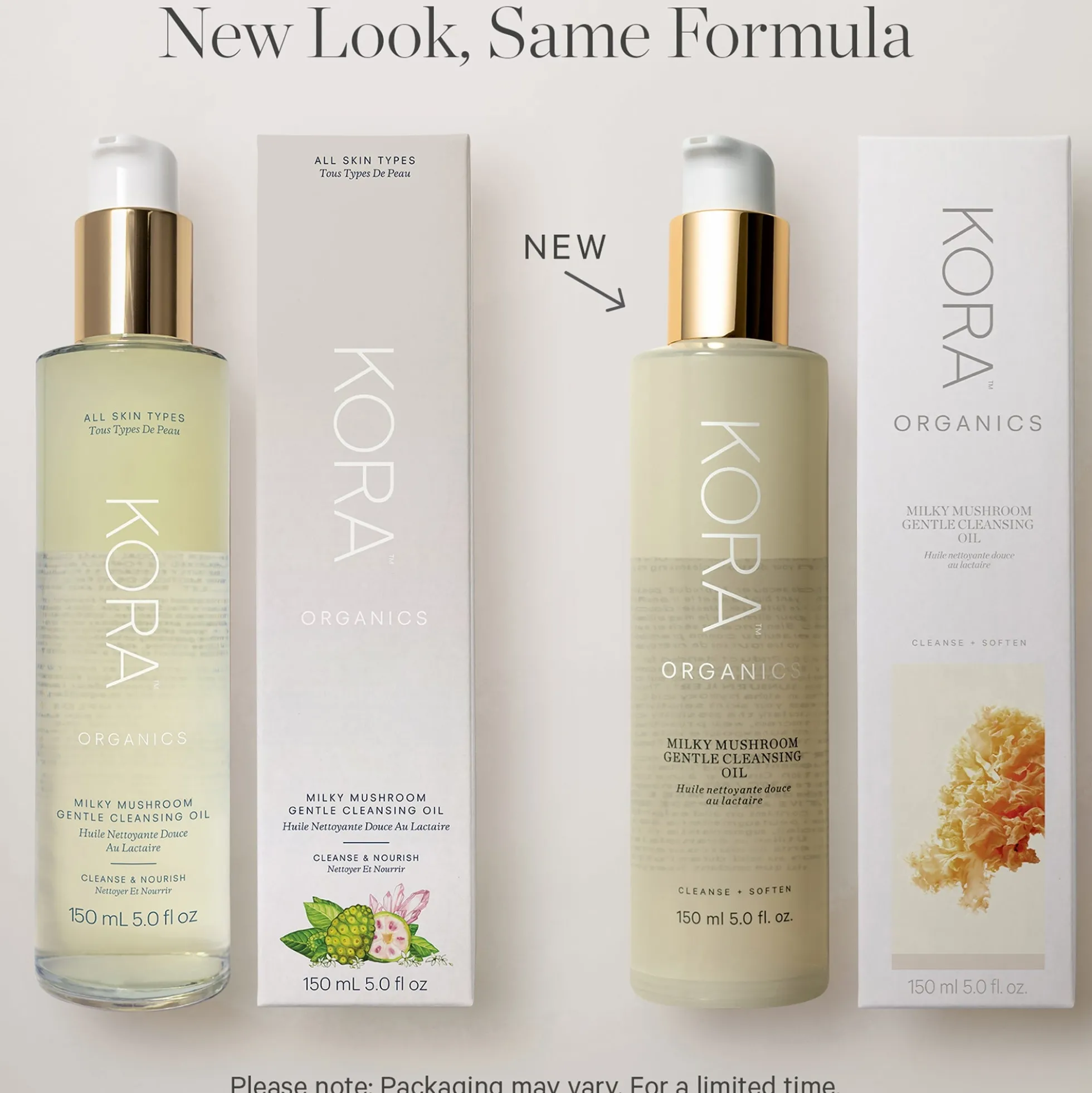 Kora Organics Milky Mushroom Gentle Cleansing Oil 150ml