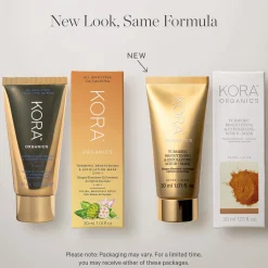 Kora Organics Turmeric Brightening & Exfoliating Scrub + Mask 30ml