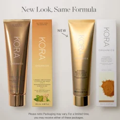 Kora Organics Turmeric Brightening & Exfoliating Scrub + Mask 100ml
