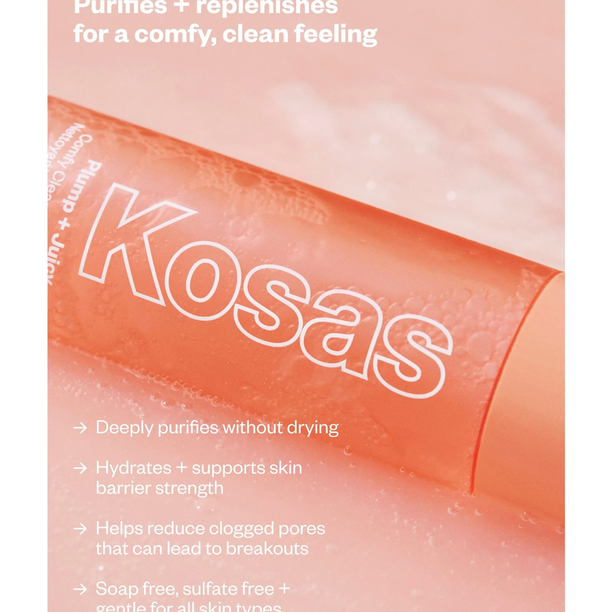 Kosas Comfy Clean Gel Cleanser 150 ml