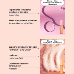 Kosas Plump + Juicy Double Cleansing System