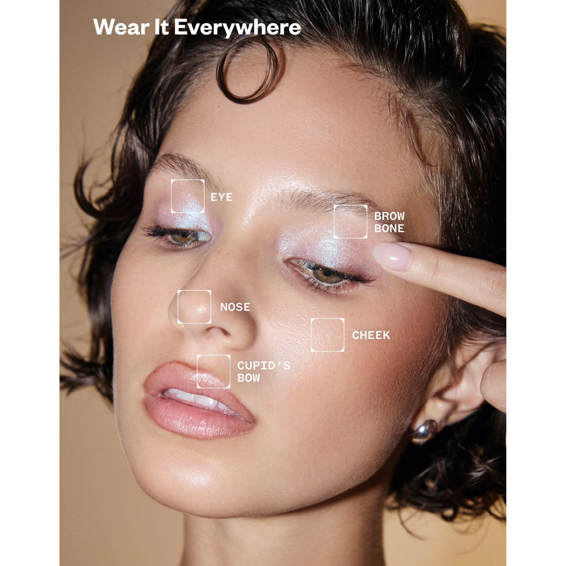 Kosas Shiny Objects Wet Glisten Powder Highlighter (Various Shades) 4.5g