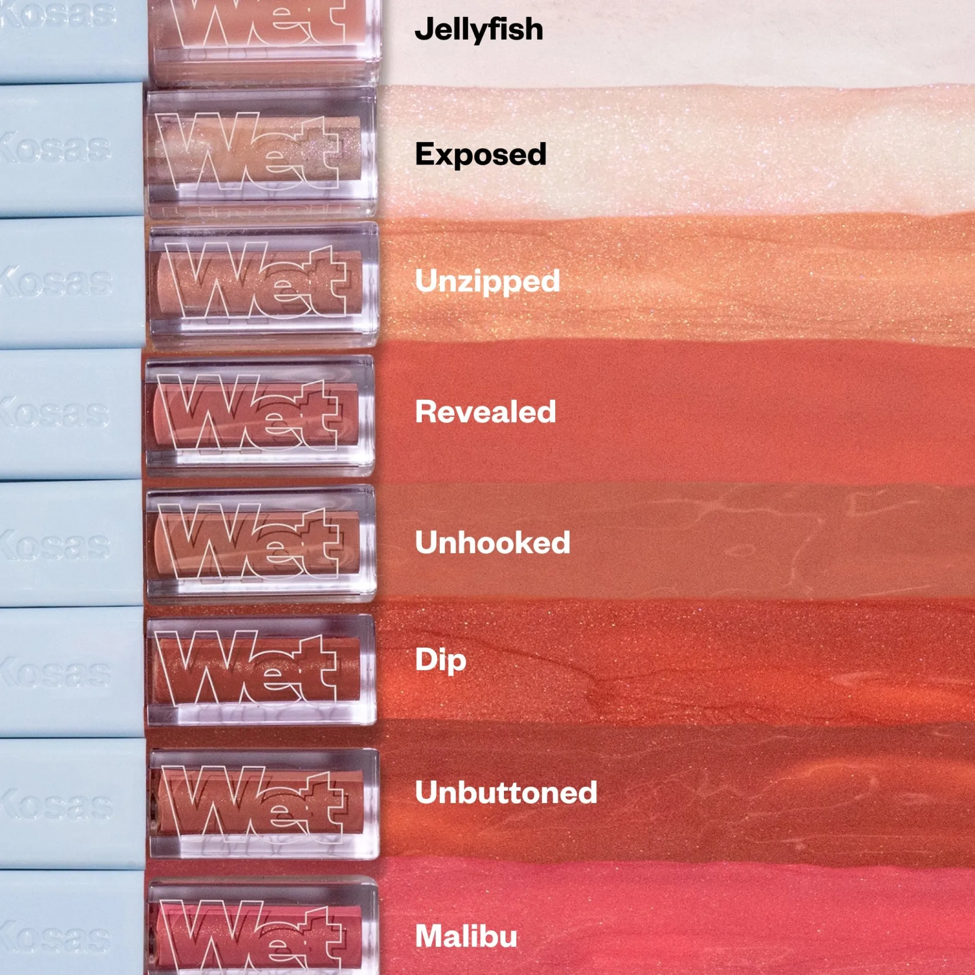 Kosas Wet Lip Oil Gloss (Various Shades)
